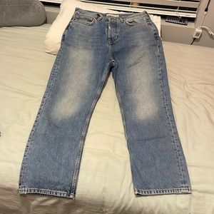 TopShop Straight Dad Jeans